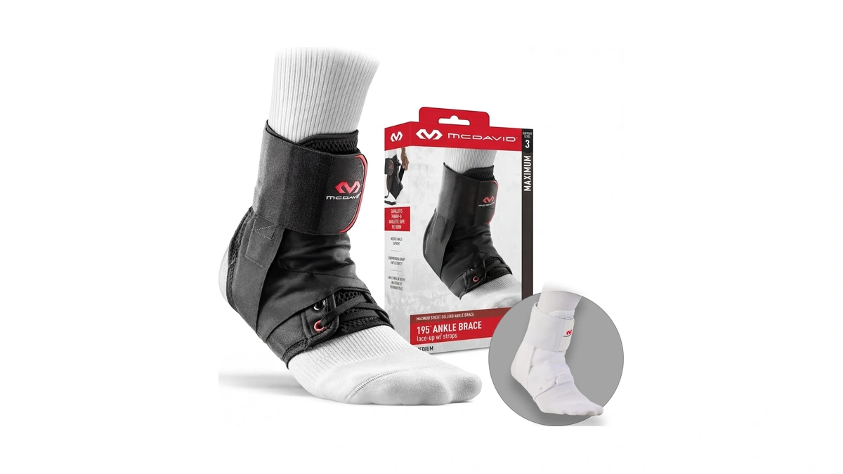 Mcdavid Ankle Brace Ultralight For Sprained Ankle, Figure 8 Ankle