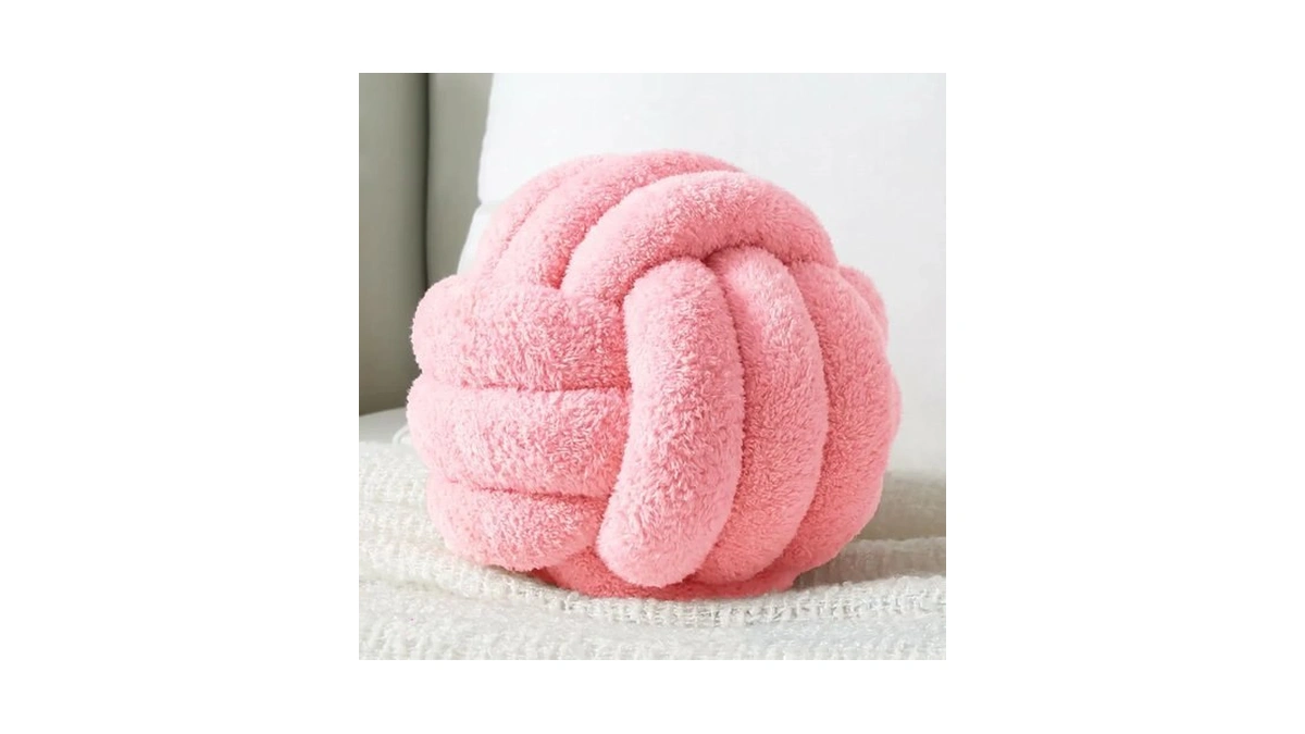 Onechionede Knot Pillow Ball Plush - Decorative Throw Pillows For