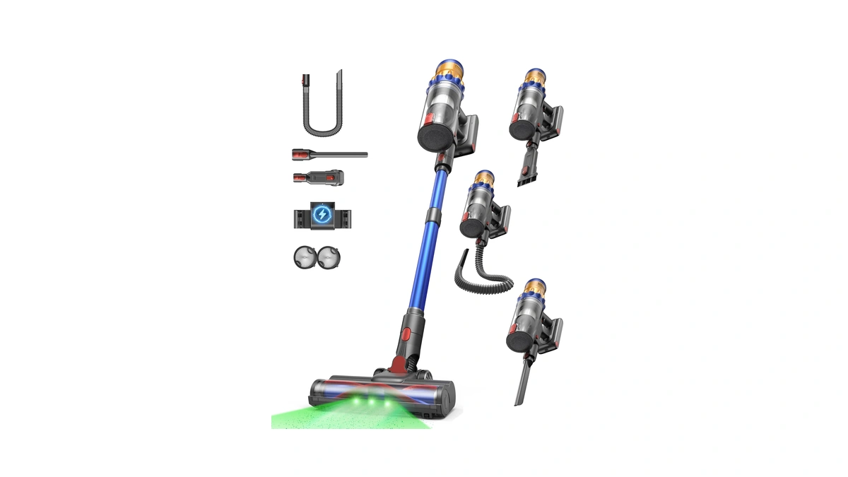 Amazon : Cordless Vacuum Cleaner, 650w/55kpa Vacu