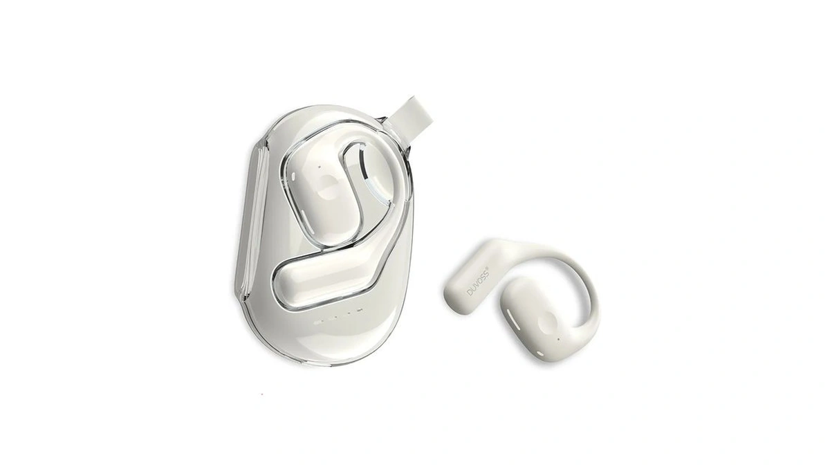 Duvoss Open Ear Earbuds, True Wireless Headphones With Earhooks |
