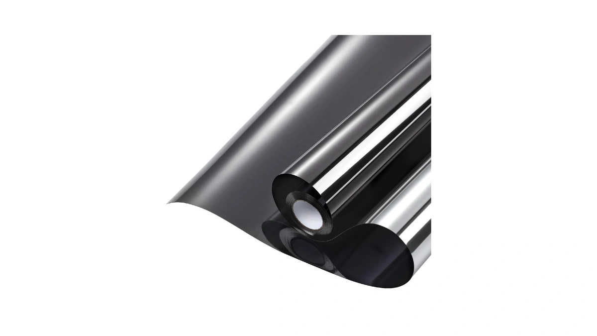 Rabbitgoo Window Privacy Film One Way, 17.5" X 78.7", Black