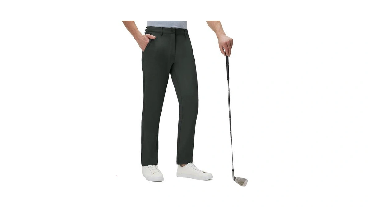 M Maelreg Golf Pants For Men Water-resistant Straight Fit Stretch