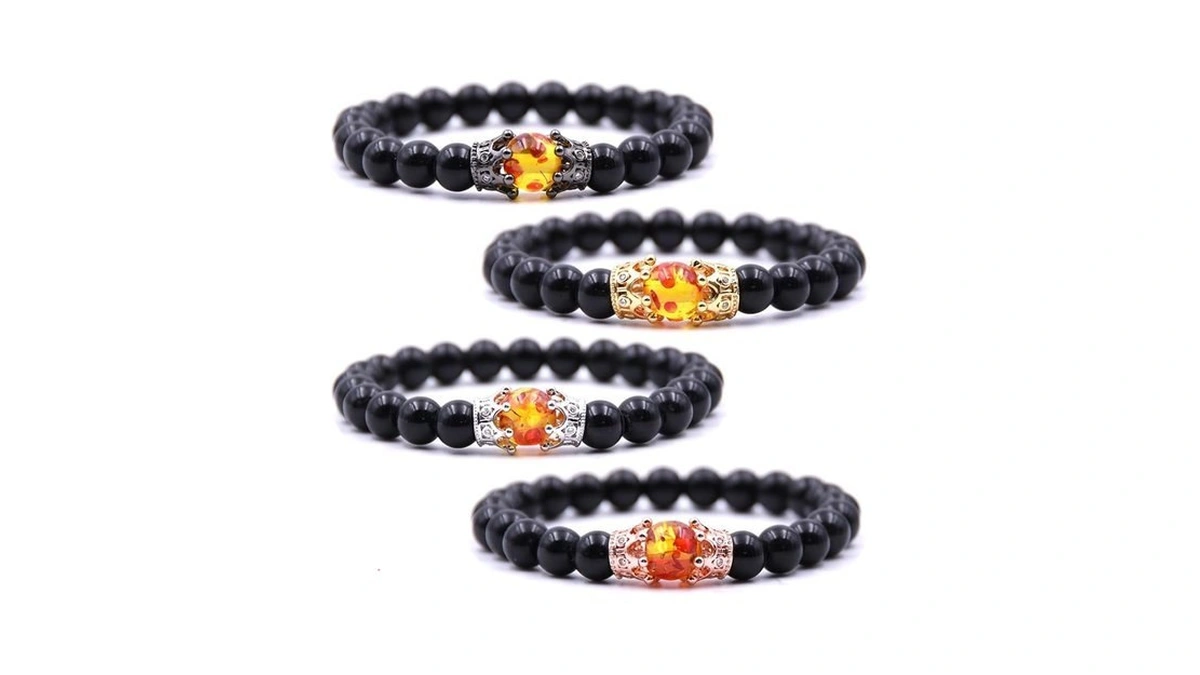 Amazon : Hyhoney Crown Bracelets Bead Bracelet Me