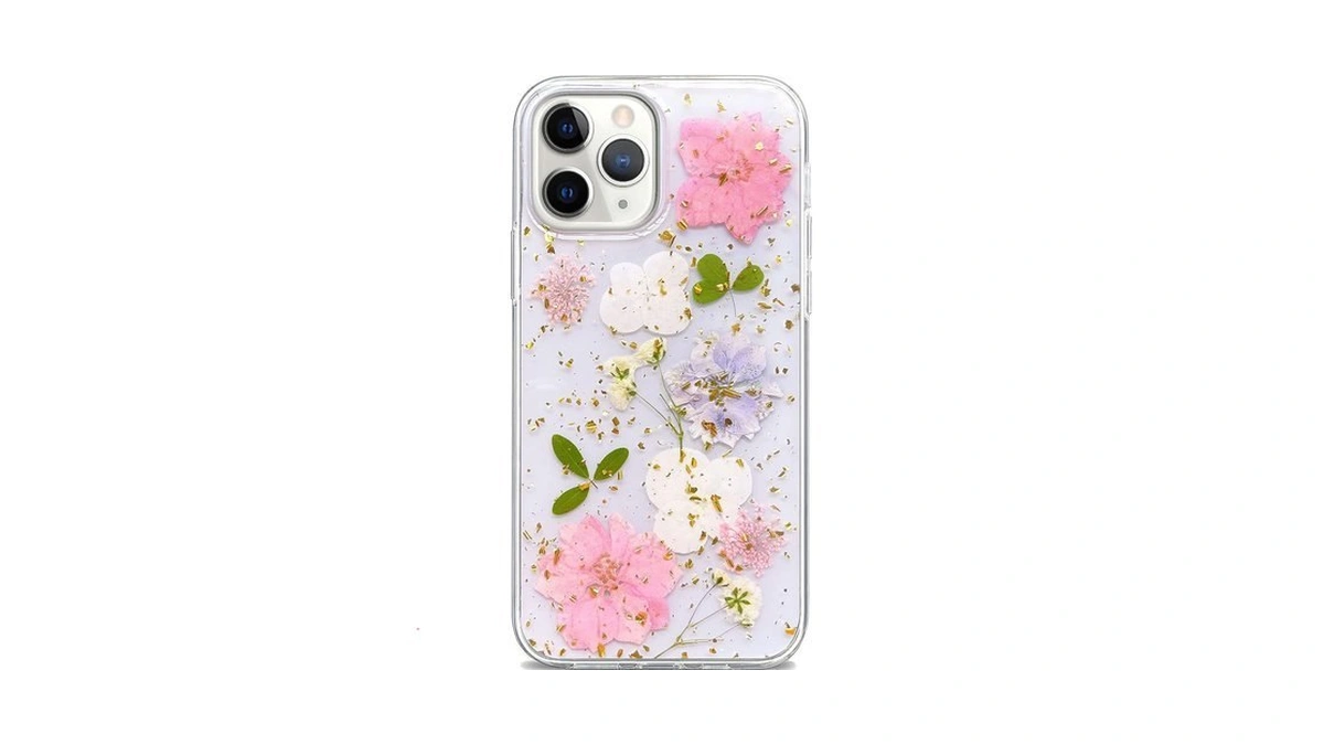 Abbery Iphone 11 Pro Max Case Clear With Gold Sparkle