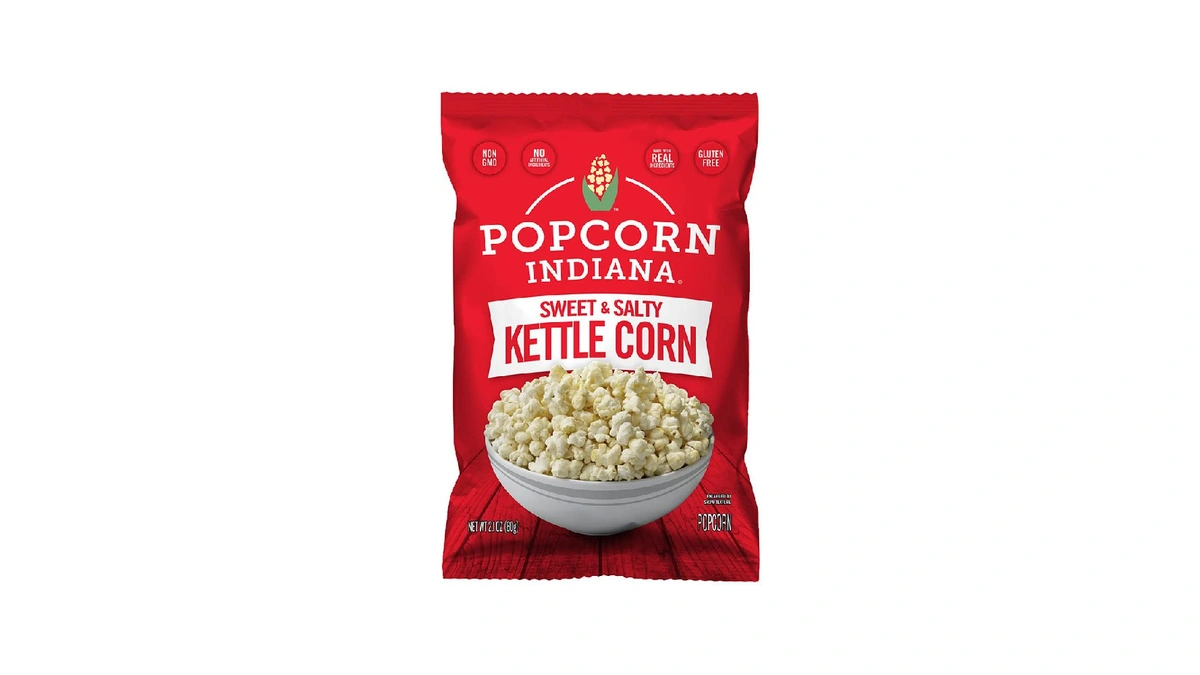 Popcorn Indiana Kettle Corn, King Size Bags Caddy, 2.1 Oz