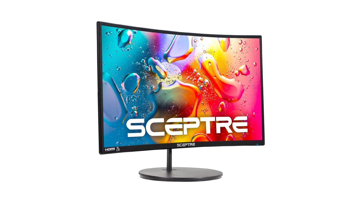 Sceptre Curved 24-inch Gaming Monitor 1080p R1500 98% Srgb Hdmi