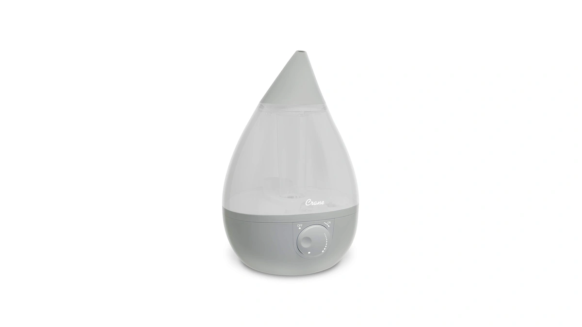 Crane Ultrasonic Cool Mist Humidifier For Bedroom, Baby Nursery, Kids