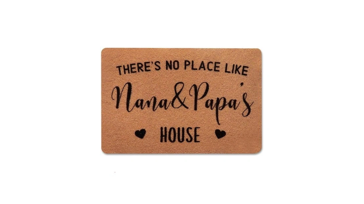 Plujoys Christmas Doormat Gifts For Grandma Nana Papa,birthday Gifts For