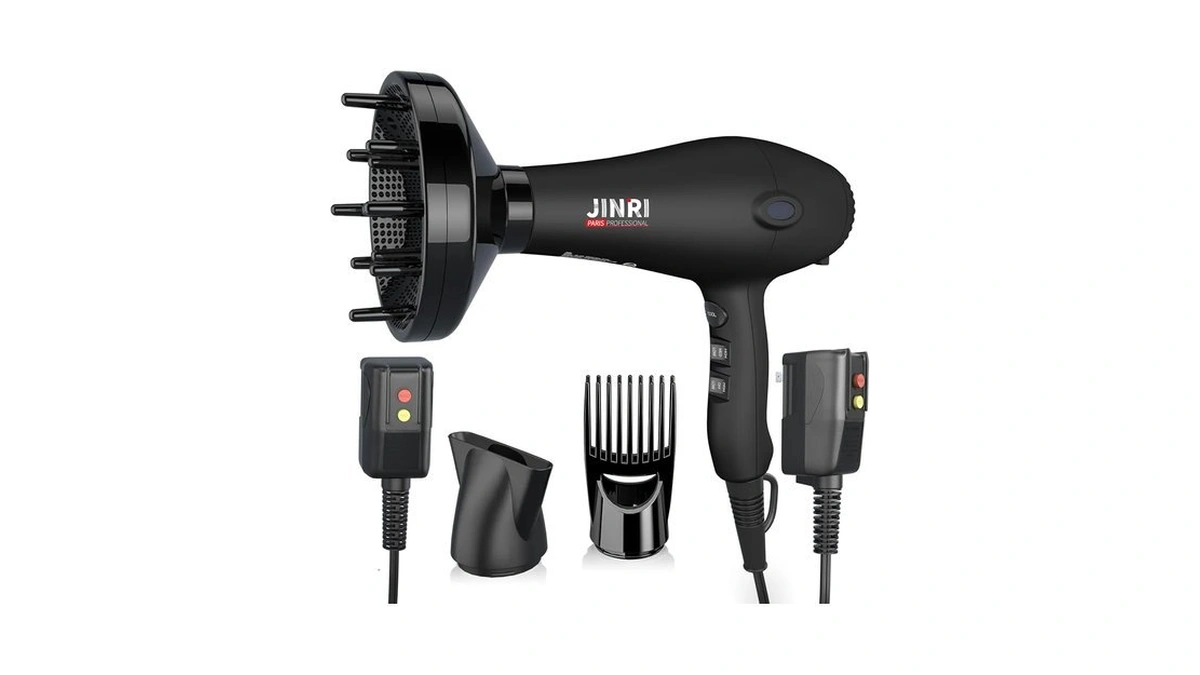 Blow Dryer - Jinri 1875w Diffuser Hair Dryer For Salon