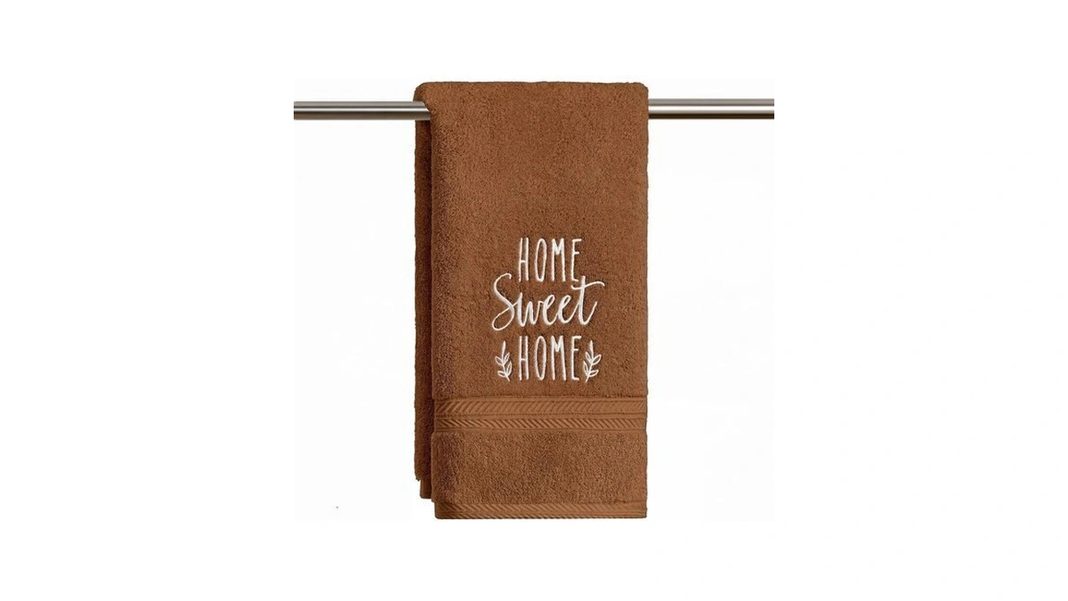 Artoid Mode 1 Pc Caramel Home Sweet Home Embroidered Hand