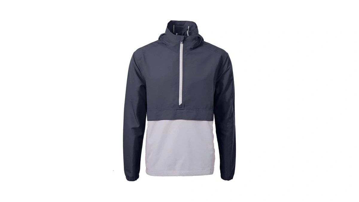 Cutter & Buck Charter Eco Recycled Mens Anorak Jacket, Navy