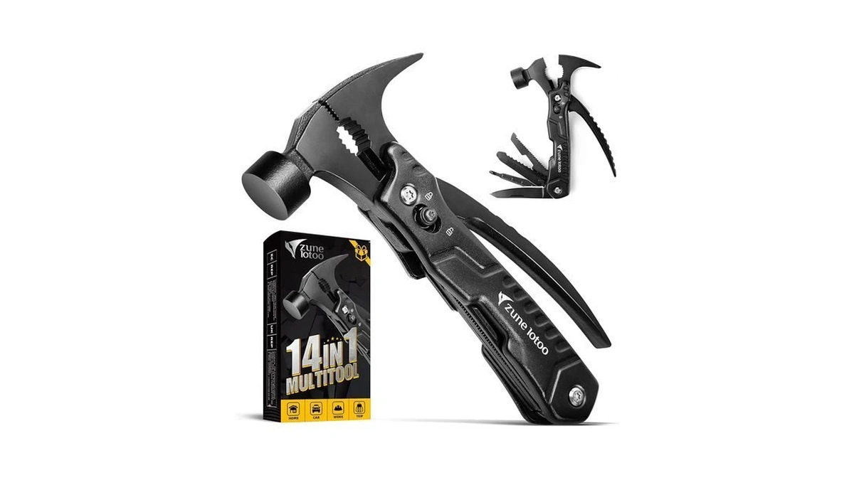 Zune Lotoo 14 In 1 Pocket Hmamer Multitool Gifts For
