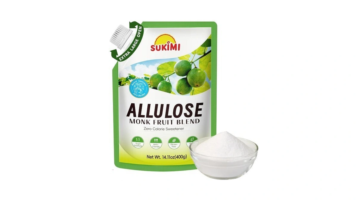 Sukimi Allulose Sweetener With Monk Fruit 1:1 Sugar Substitute 400g