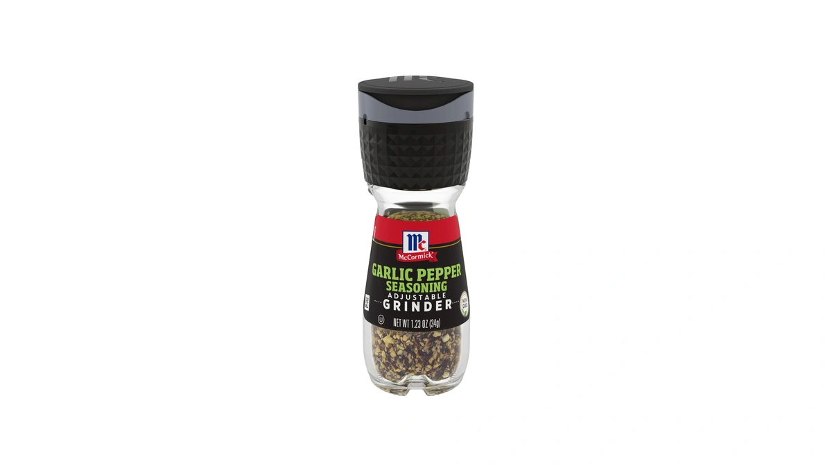 Mccormick Garlic Pepper Seasoning Grinder, 1.23 Oz