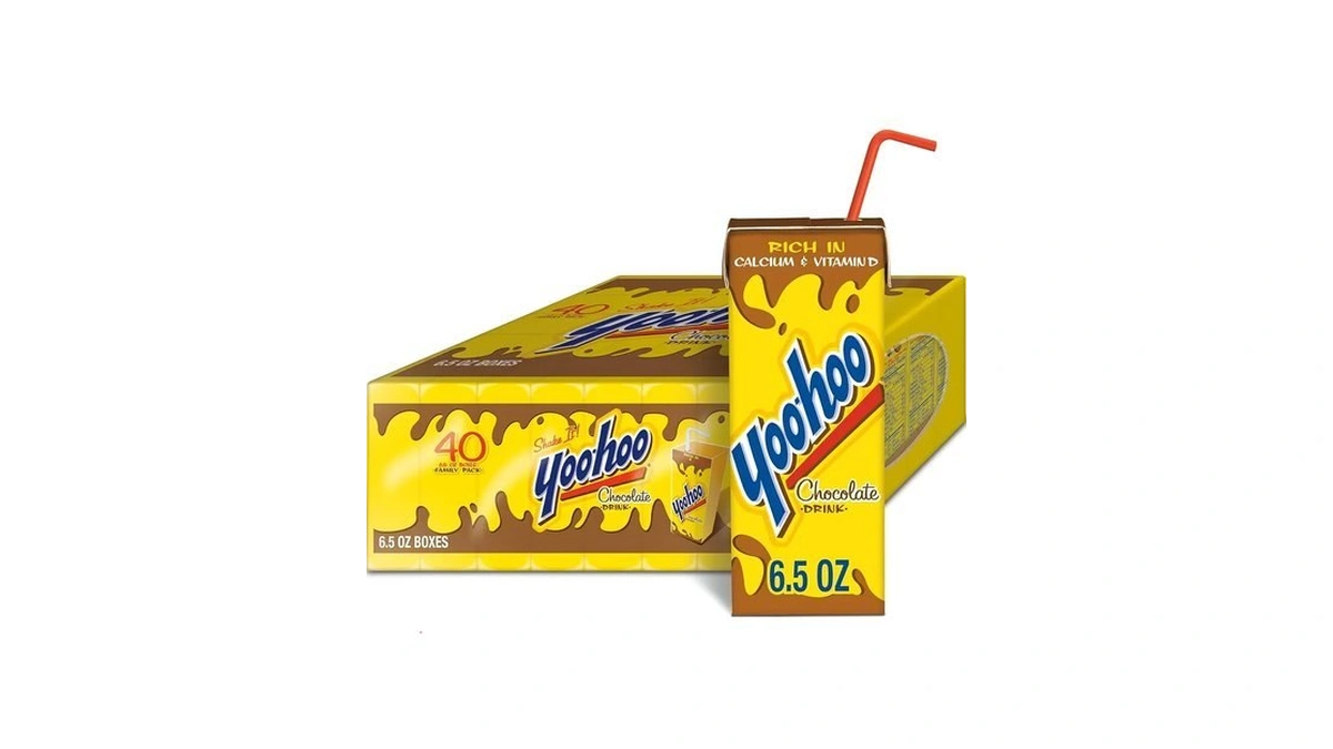 Yoo-hoo Chocolate Flavored Drink, 6.5 Fl Oz Boxes 40 Pack,