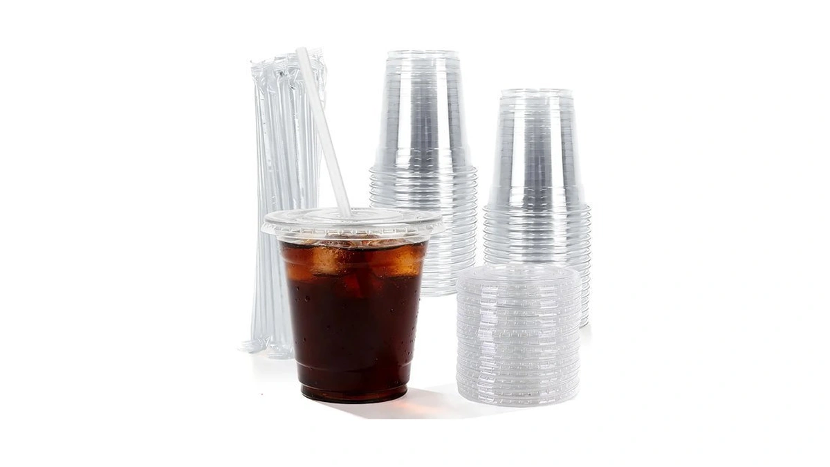 Astomi 10 Oz Disposable Plastic Cups, Bpa-free, 200 Packs