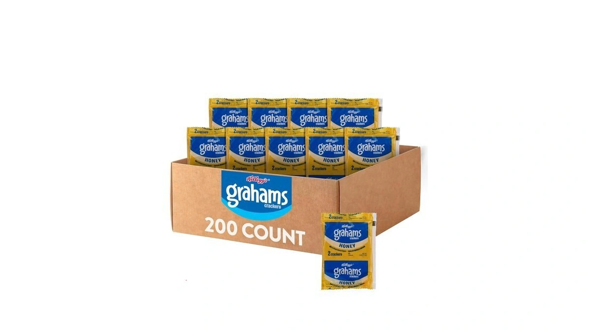 Kellogg's Grahams Crackers, Honey, .49oz (200 Count)
