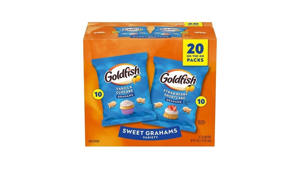 Goldfish Grahams Baked Graham Crackers Multipack, 20 Packs