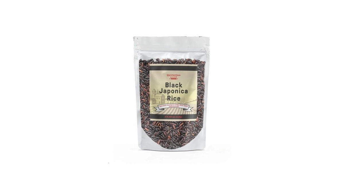 Unpretentious Black Japonica Rice, (5 Lb), Good Source Of Dietary