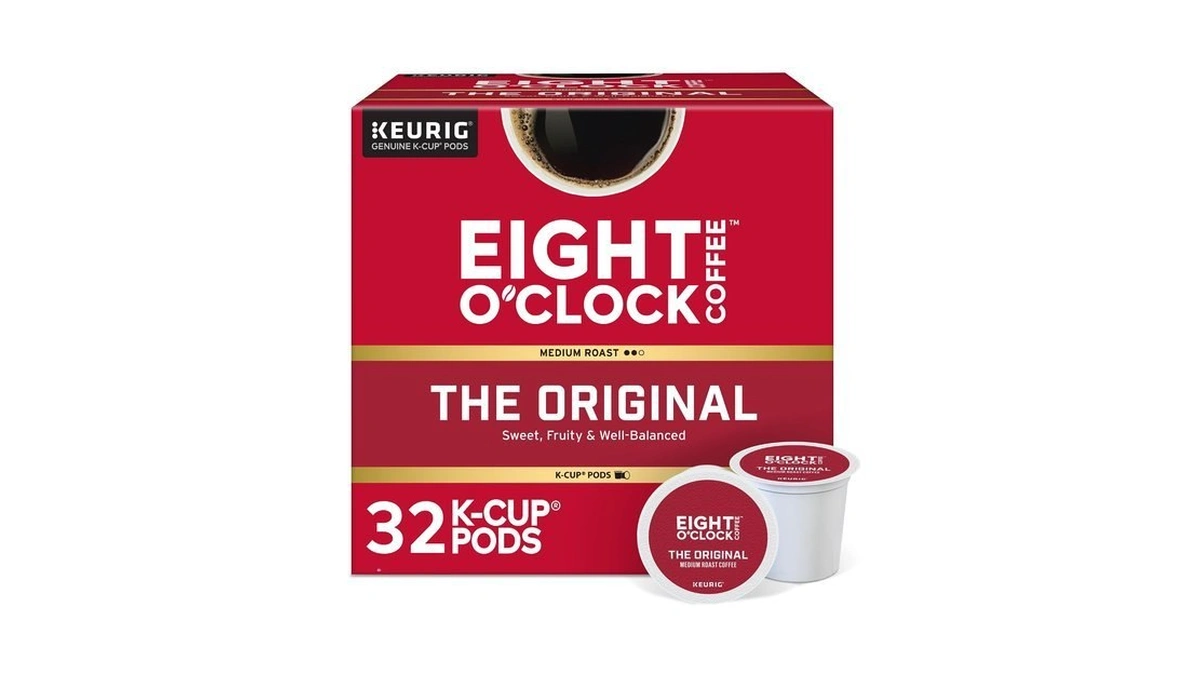 Eight O'clock Coffee The Original, Keurig Single Serve K-cup Pods,