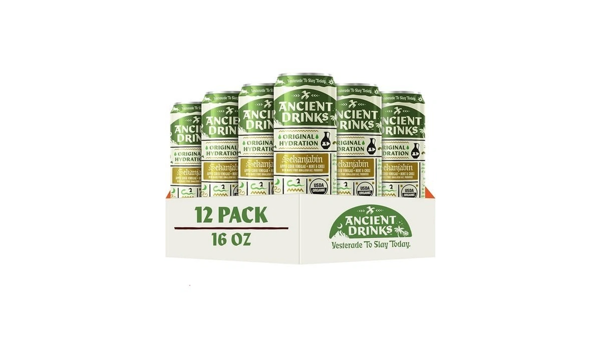 Ancient Drinks Sekanjabin Acv Probiotic Hydration Drink16 Oz