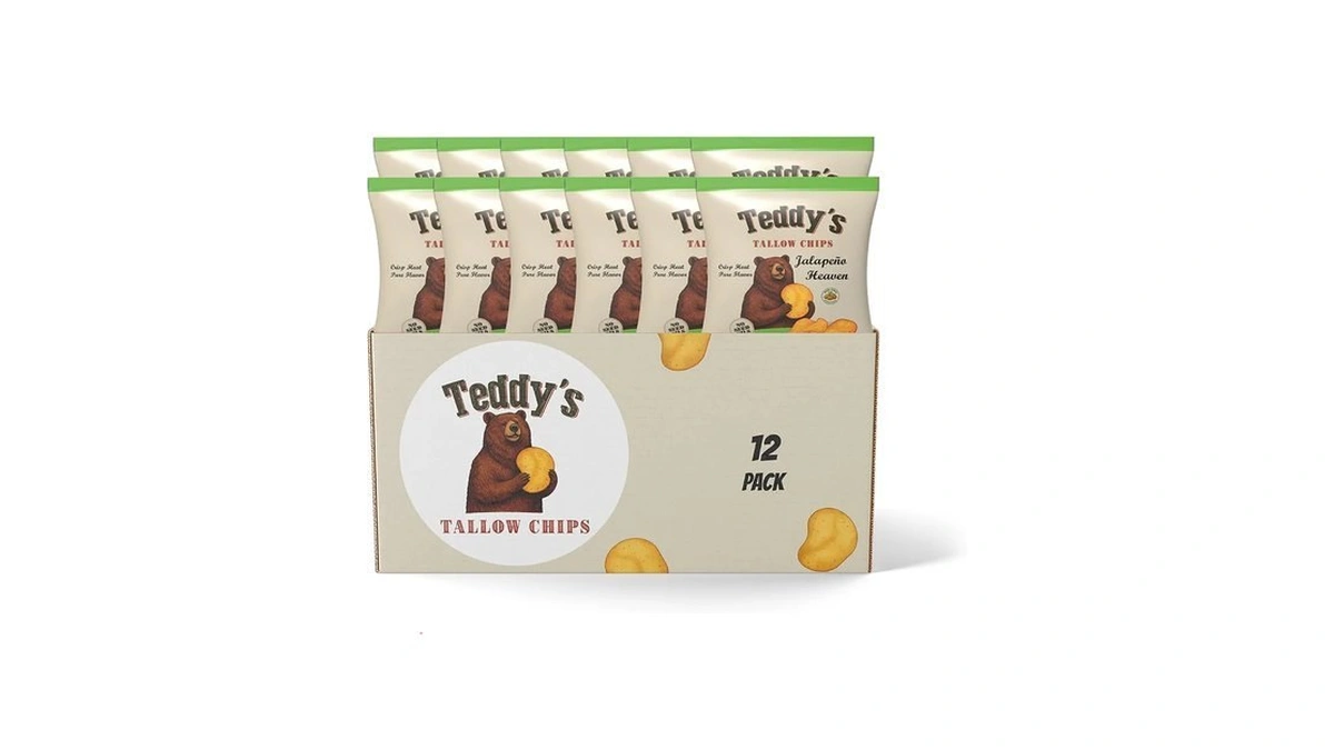 Teddy’s Tallow Chips Jalapeño Heaven Potato Chips – Cooked In