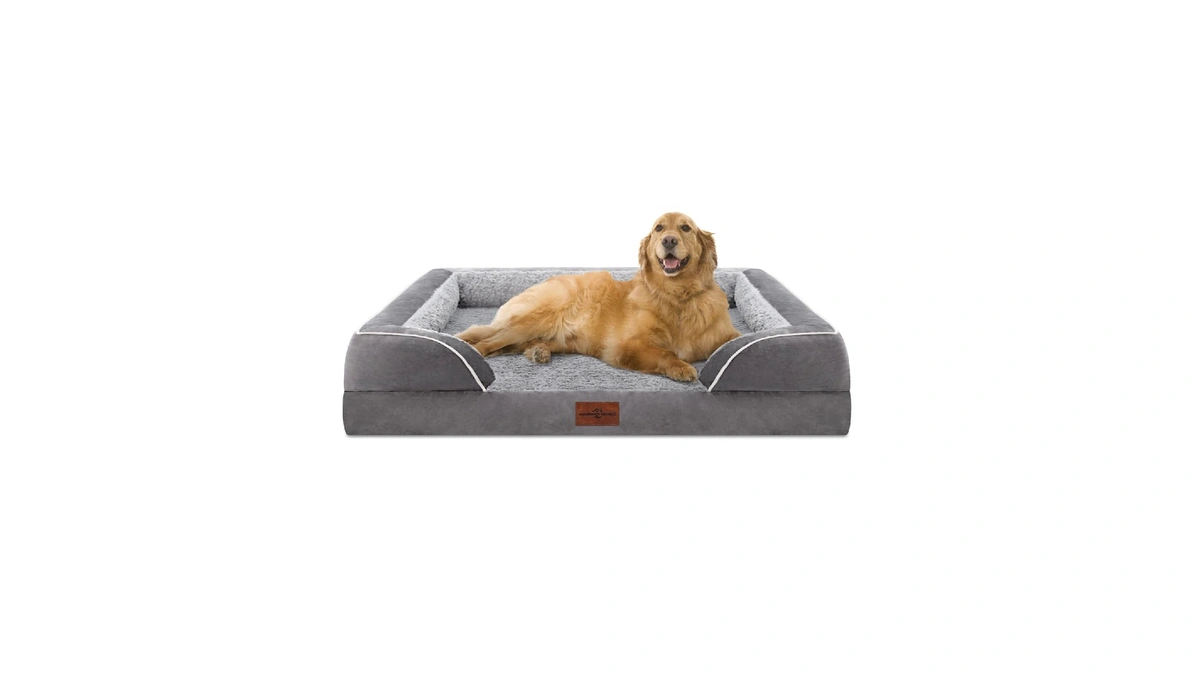 Comfort Expression Waterproof Orthopedic Dog Bed For Extra Large Dogs
