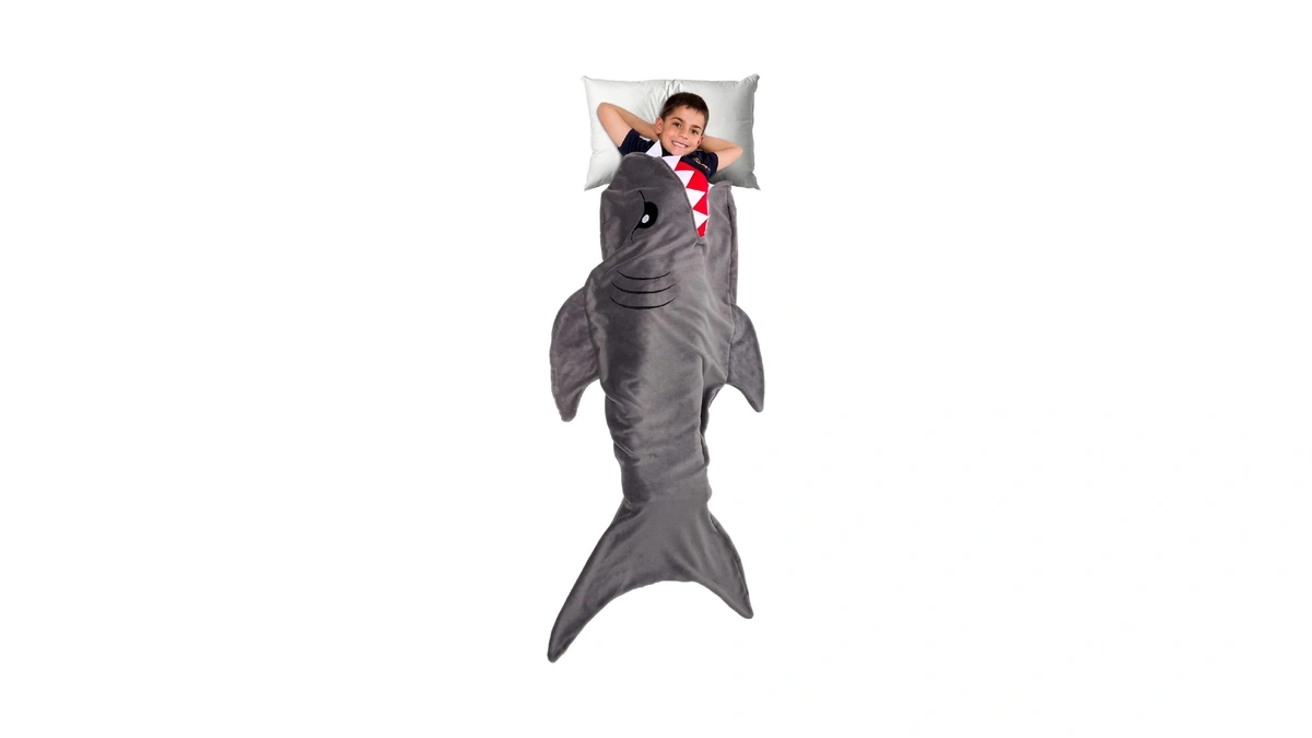 Silver Lilly Animal Tail Blanket - Plush Animal Sleeping Bag