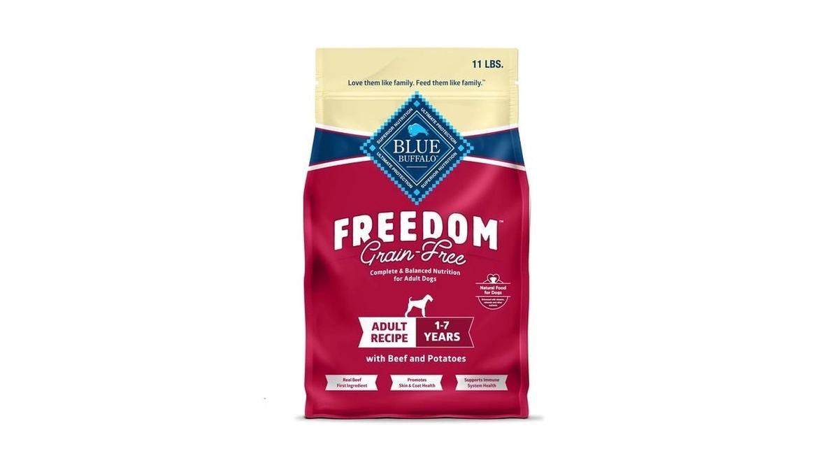 Blue Buffalo Freedom Beef Adult Grain-free Dry Dog Food, 11