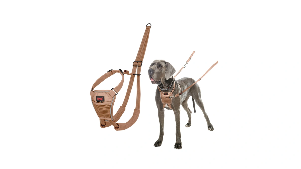 Halti No Pull Dog Harness | Size L, Desert Sand
