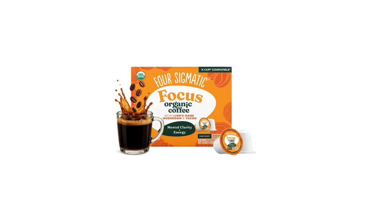 Four Sigmatic Mushroom Coffee K-cups | Organic Dark Roast Coffee