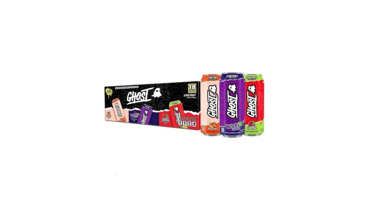 Ghost Energy Drink, Zero Sugars, 18-pack, Variety Pack, 16oz