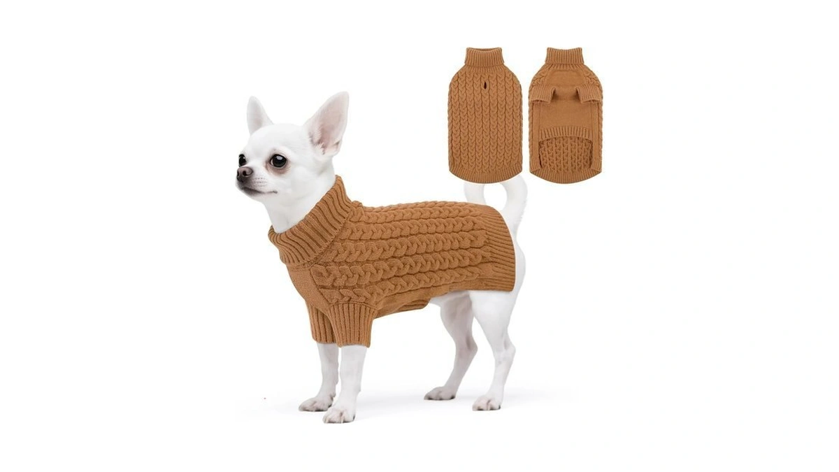 Sawmong Dog Sweater, Dog Sweaters For Small Dogs Girls Boys,