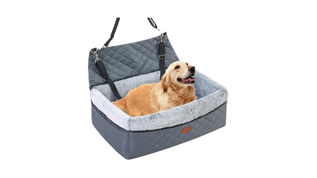 Uwell Pets Dog Car Seat For Large/medium Pet, Anti Slip