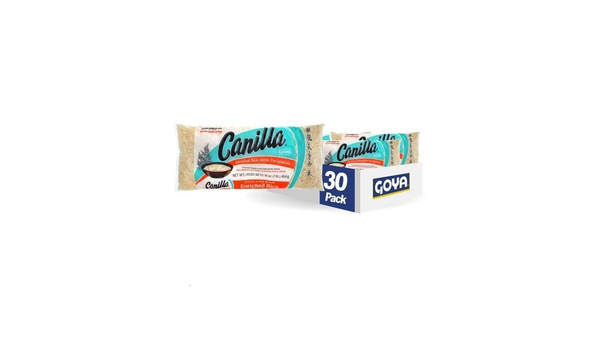 Goya Canilla Extra Long Grain White Rice, 1 Pound (pack