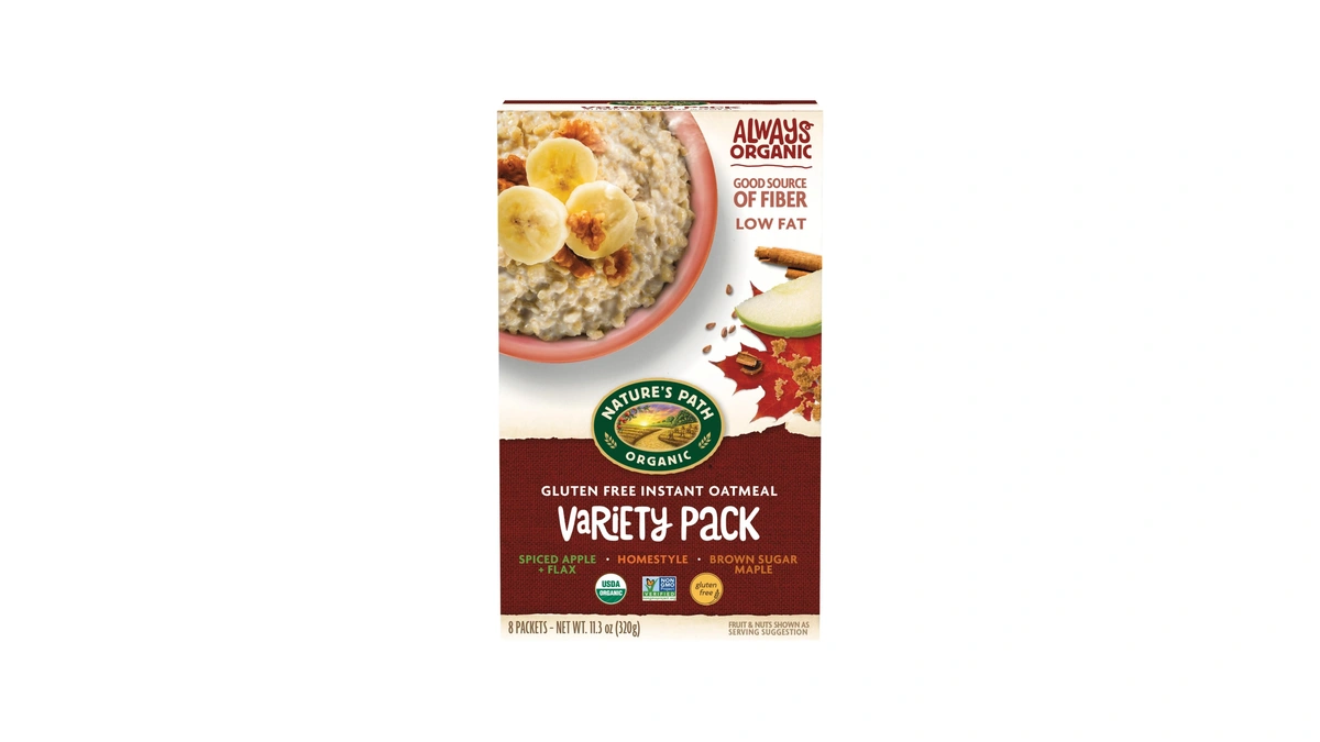Nature's Path Organic Gluten Free Oatmeal Variety Pack, 11.3 Oz