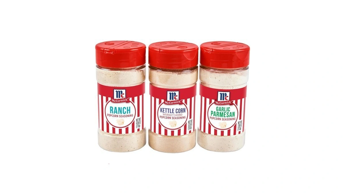 Mccormick Popcorn Seasoning Variety Pack (garlic Parmesan, Ranch, And Kettle