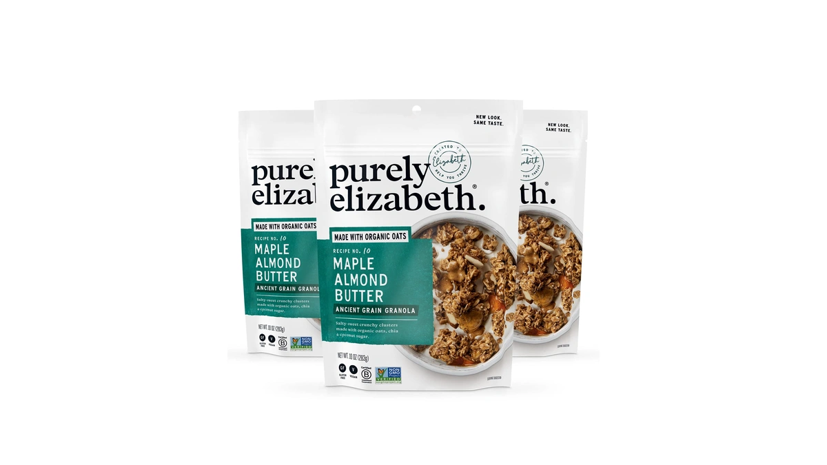 Purely Elizabeth, Maple Almond Butter, Ancient Grain Granola, Gluten-free, Non-gmo
