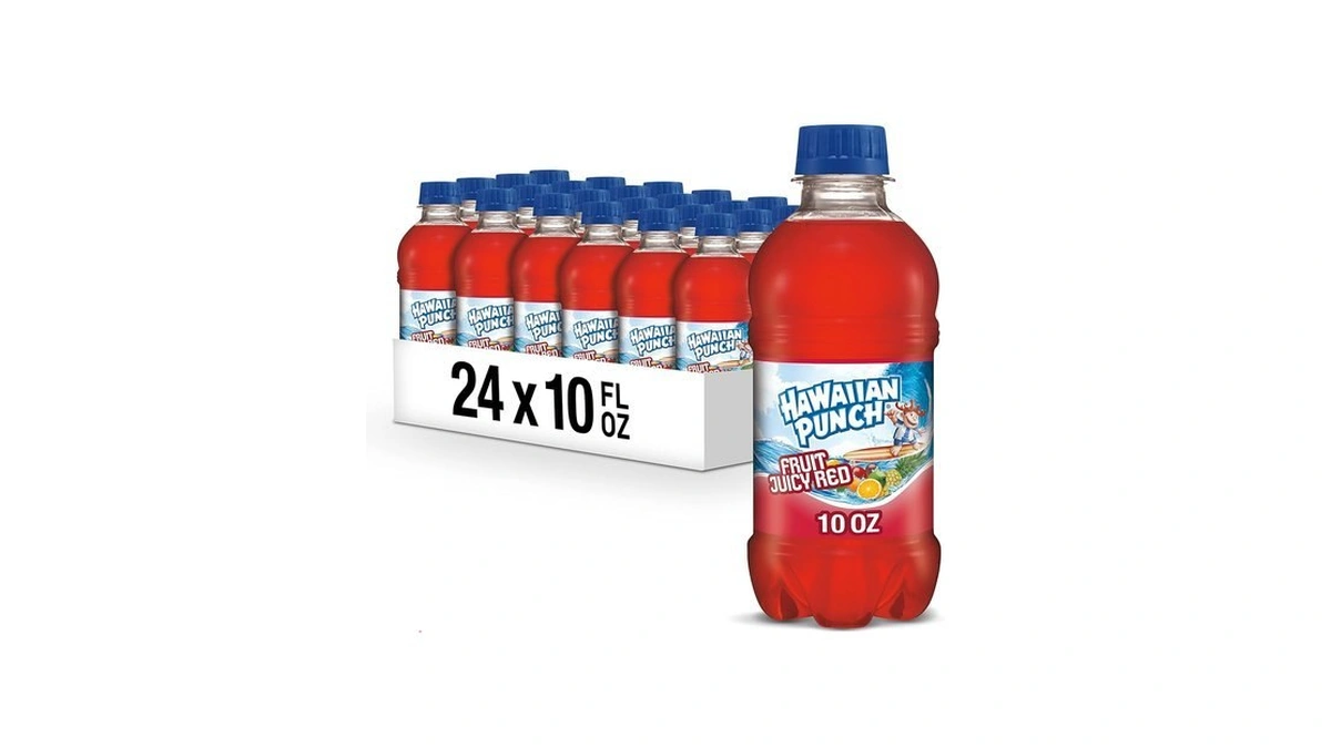 Hawaiian Punch Fruit Juicy Red Fruit Juice Drink, 10 Fl
