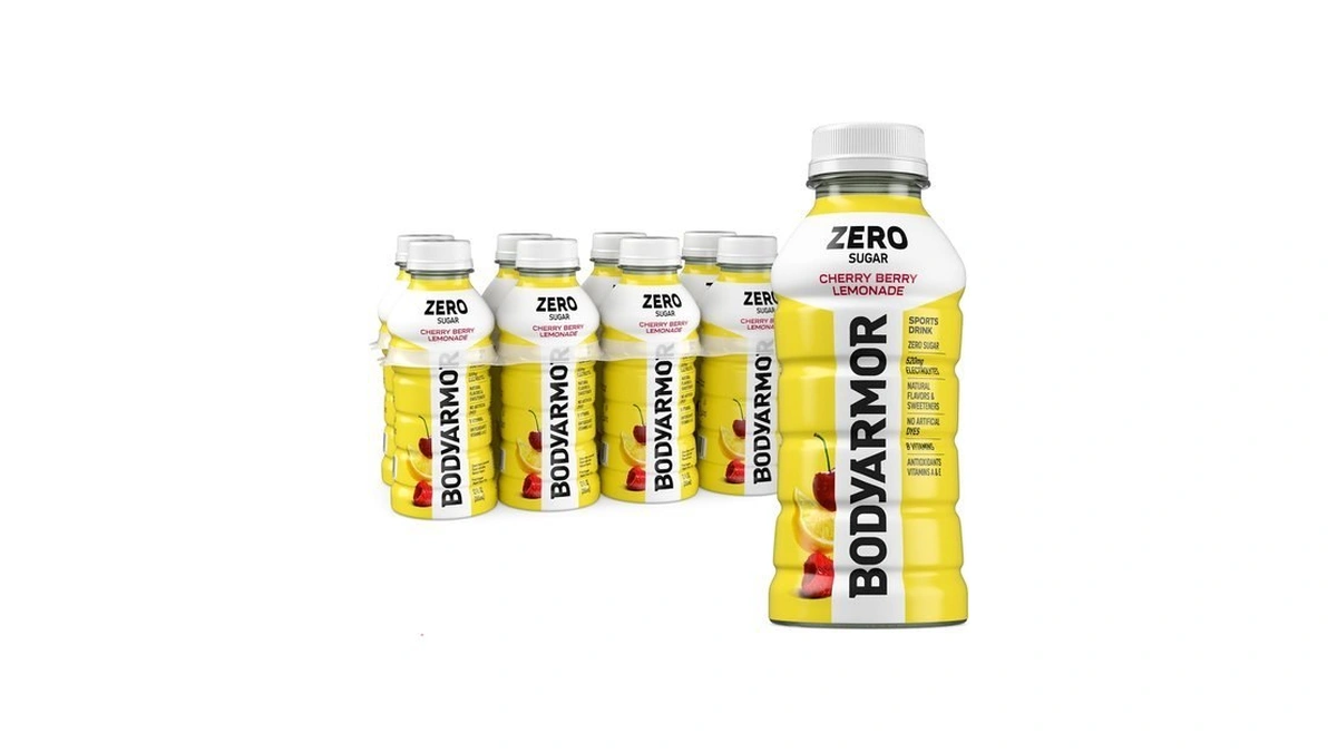 Bodyarmor Zero Sugar Cherry Berry Lemonade Electrolyte Drink, Natural Flavors,