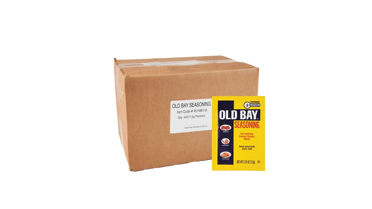 Old Bay Seasoning, 0.25 Oz (pack Of 400)