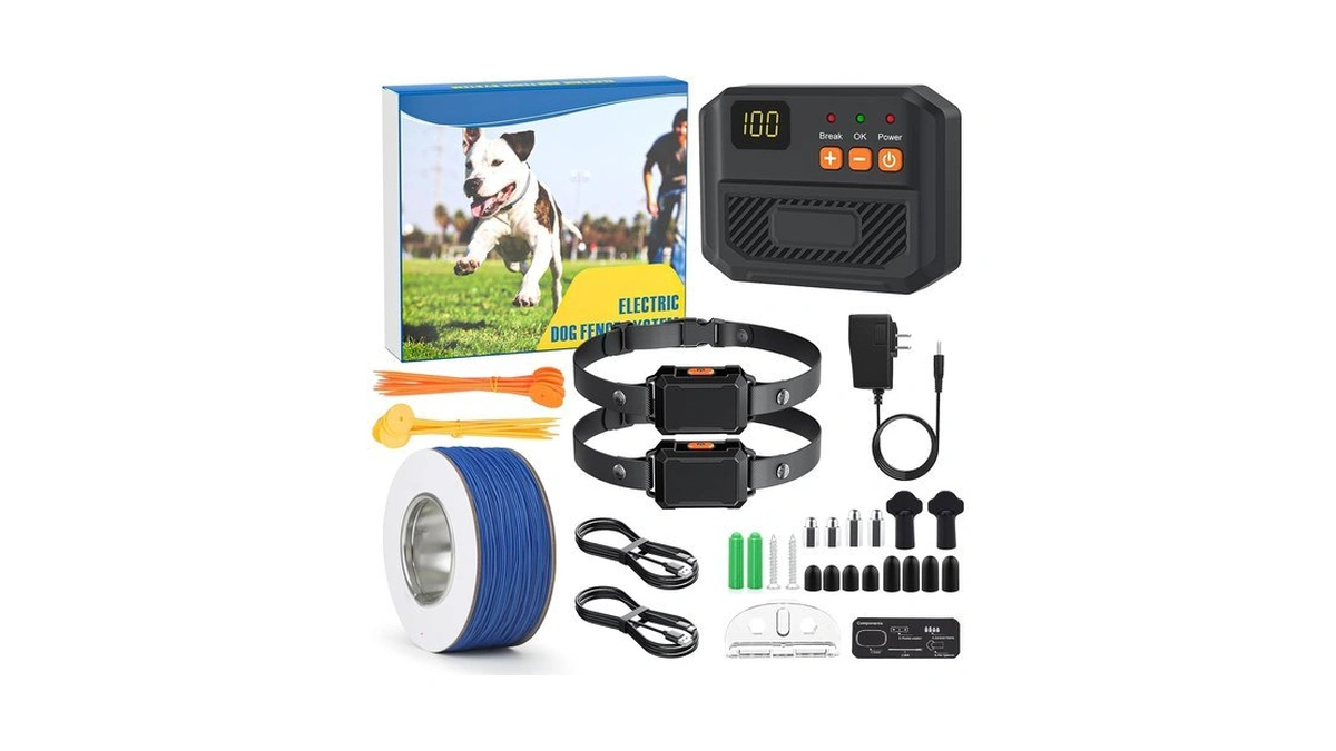 Pewkim Electric Fence For Dogs, Underground Dog Fence System, 2