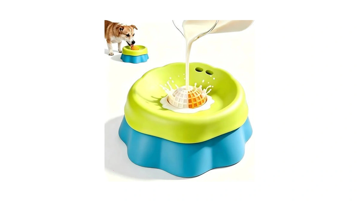 Slow Feeder Dog Bowls For Liquid Treats, Bone Broth Dog