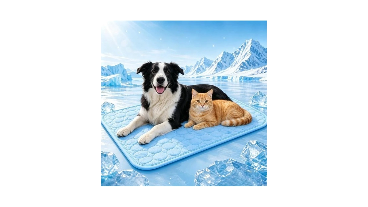 Zukomore Self Cooling Pet Mat 37x27in For Dogs & Cats,