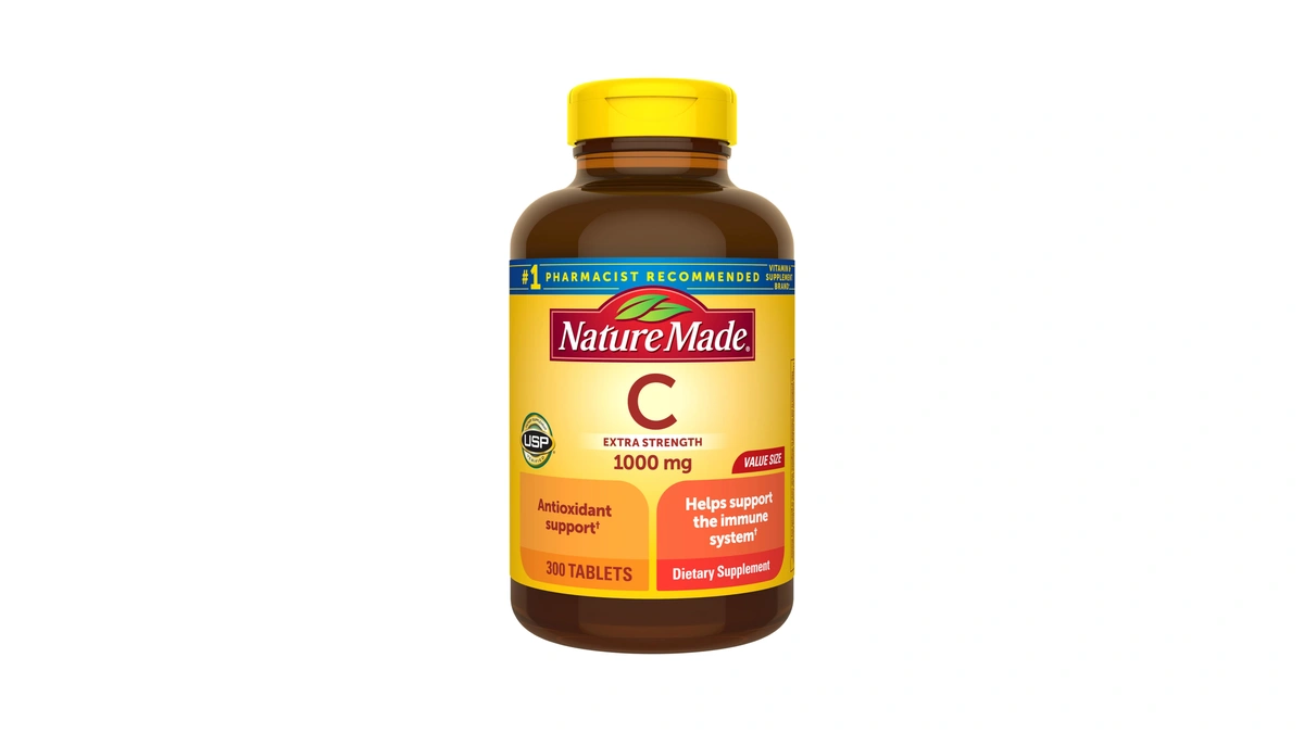Nature Made Extra Strength Vitamin C 1000 Mg Tablets, 300