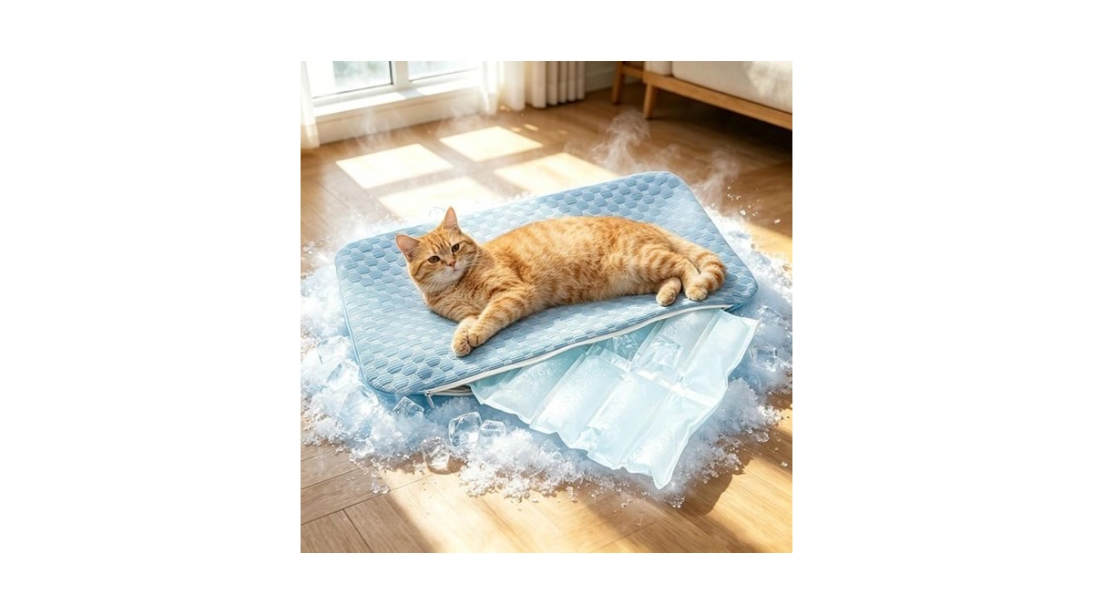 Golopet Pet Cooling Mat, 12"x 19" Dog & Cat Self-cooling