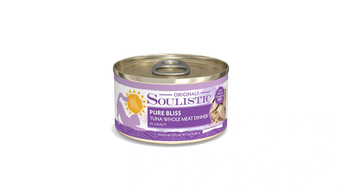 Soulistic Originals Wet Cat Food, Pure Bliss Tuna Whole Meat