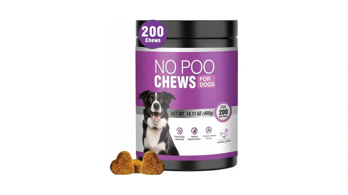 200 Chews No Poo Chews-no Poop Eating Deterrent For Dog-coprophagia