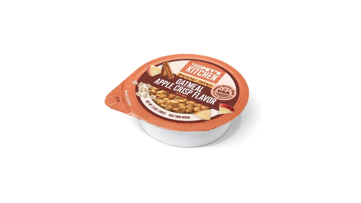 Your Pet's Kitchen Apple Cinnamon Oatmeal Dog Food Topper, 3.5