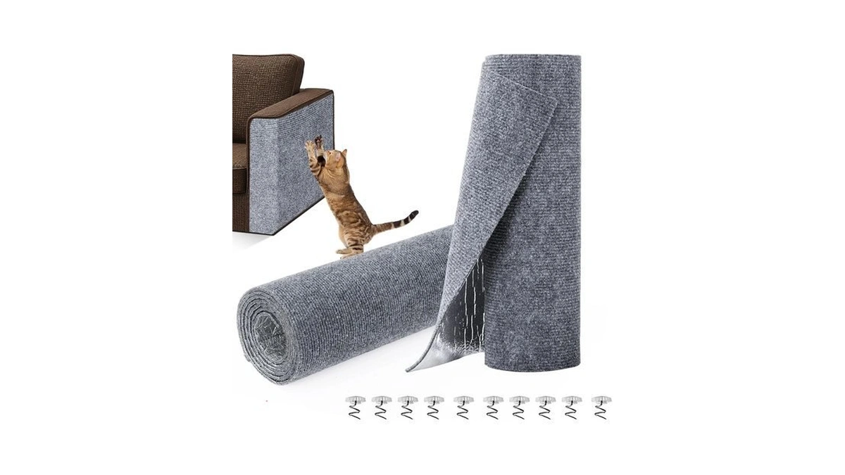 Vuesill Cat Scratch Furniture Protector, Diy Cat Scratching Mat For